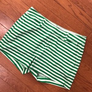 Green Striped Old Navy Shorts